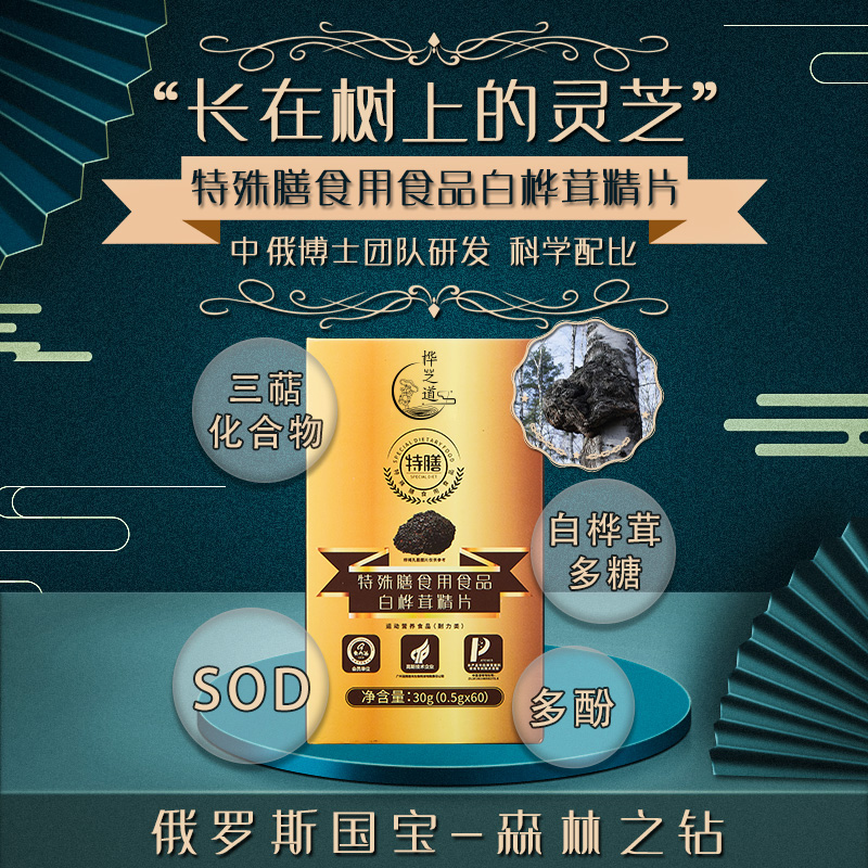 白樺茸精片 正裝